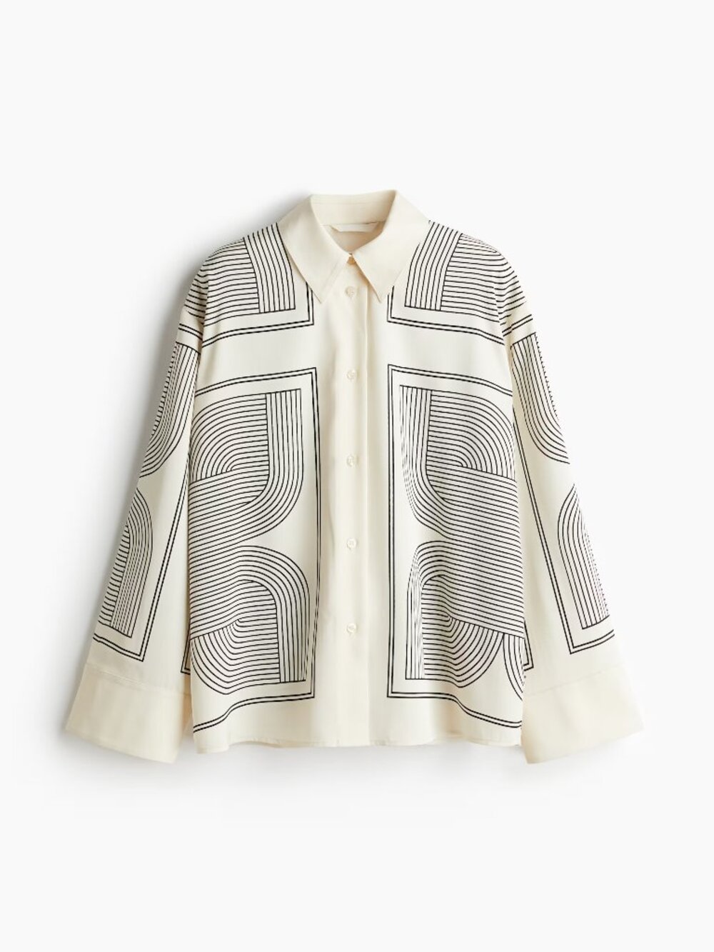 H&M Printed Twill Shirt